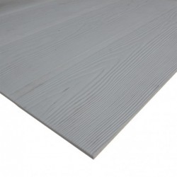 4ft X 8ft Allura Cedar-Textured Fiber Cement Panel 8in on Center Reverse Batten Primed