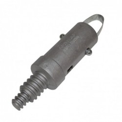 Male Threaded Adapter Push Button Handle