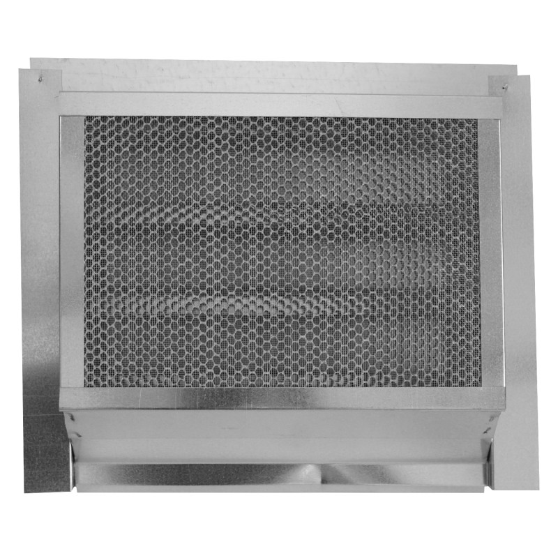 Vulcan 14x12 in Fire Resistant Attic Gable Galvanized Vent VG1412S