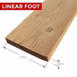 2X12 DOUGLAS FIR 2 AND BETTER ROUGH (LINEAR FOOT)