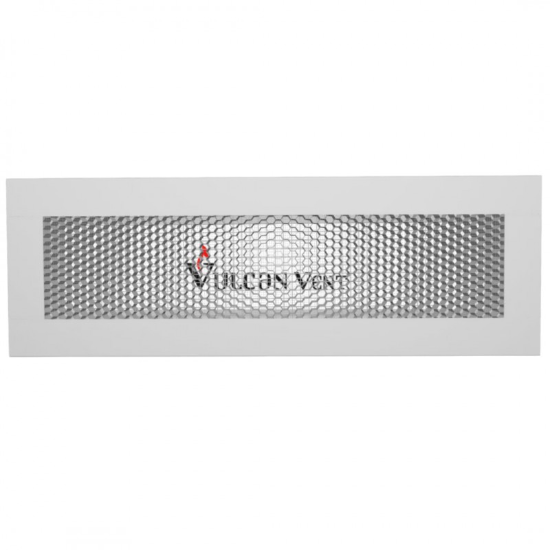 Vulcan Vent 14x4 in Fire Resistant Galvanized Foundation or Soffit Vent