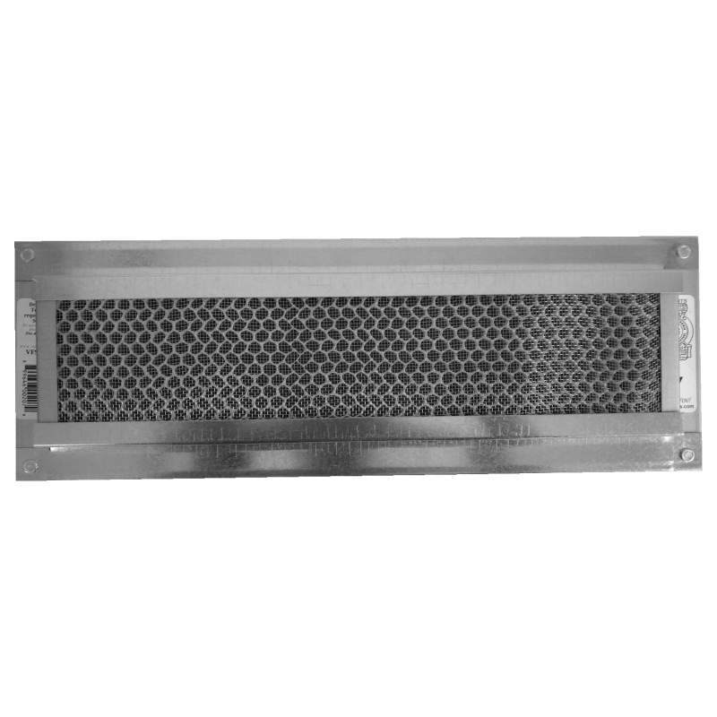 Vulcan Vent 14x4 in Fire Resistant Galvanized Foundation or Soffit Vent