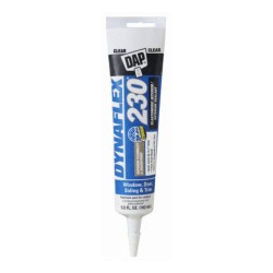 5.5oz Dynaflex 230 Clear Advanced Indoor/Outdoor Premium Latex Sealant