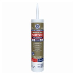 10.1oz Advanced Silicone 2 Kitchen & Bath Sealant, Clear