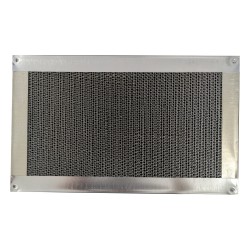 Vulcan Vent 14x8 in Fire Resistant Galvanized Foundation Soffit Flange Front Vent - VFS814FF