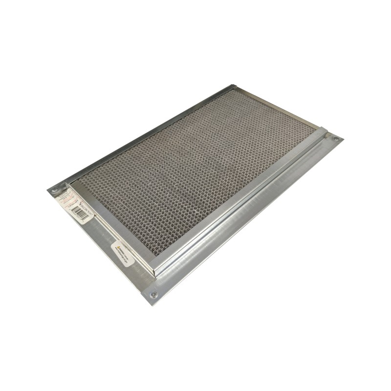 Vulcan Vent 14x8 in Fire Resistant Galvanized Foundation Soffit Flange