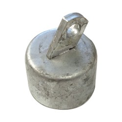 2-3/8in Die Cast Steel Heavy Duty Rail End for Chain Link Fence