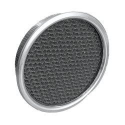 Vulcan 4" Round Fire Resistant Mesh Face Eave Circle Vent - VER4M