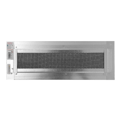 Vulcan Vent 14x4 in Fire Resistant Galvanized Foundation Soffit Fiber Cement Flange Vent - VFS414FC