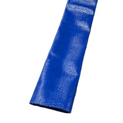 2in Blue Reinforced PVC Water Discharge Hose (sold by foot)
