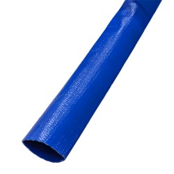 1.5in (1-1/2in) Blue Reinforced PVC Water Discharge Hose (sold by foot)