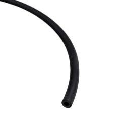 1/8in Black Non-Reinforced Vacuum Tubing, 1/8" inside diameter, 5/16in outside diameter (sold by foot)