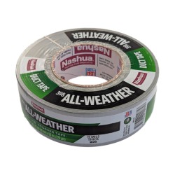 1.89in x 60-yard Silver Nashua All-Weather HVAC Duct Tape 11 mils thick