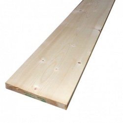 1x6" 4-ft (0.75x5.5x48in) Number 2 Pine surfaced on four sides