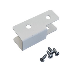 Corner Shelf Support Bracket White for 3/4in Closet Shelf Corner includes 4 screws